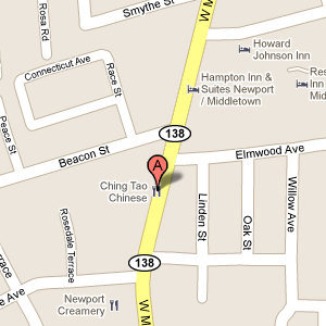 Ching Tao Restaurant 268 West Main Road Middletown, RI 02842